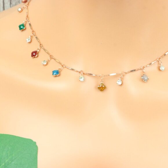 Minimalist Necklace Chain, Elegant Jewelry for Women & Girls | MLCRC1339 - Picture 7 of 10